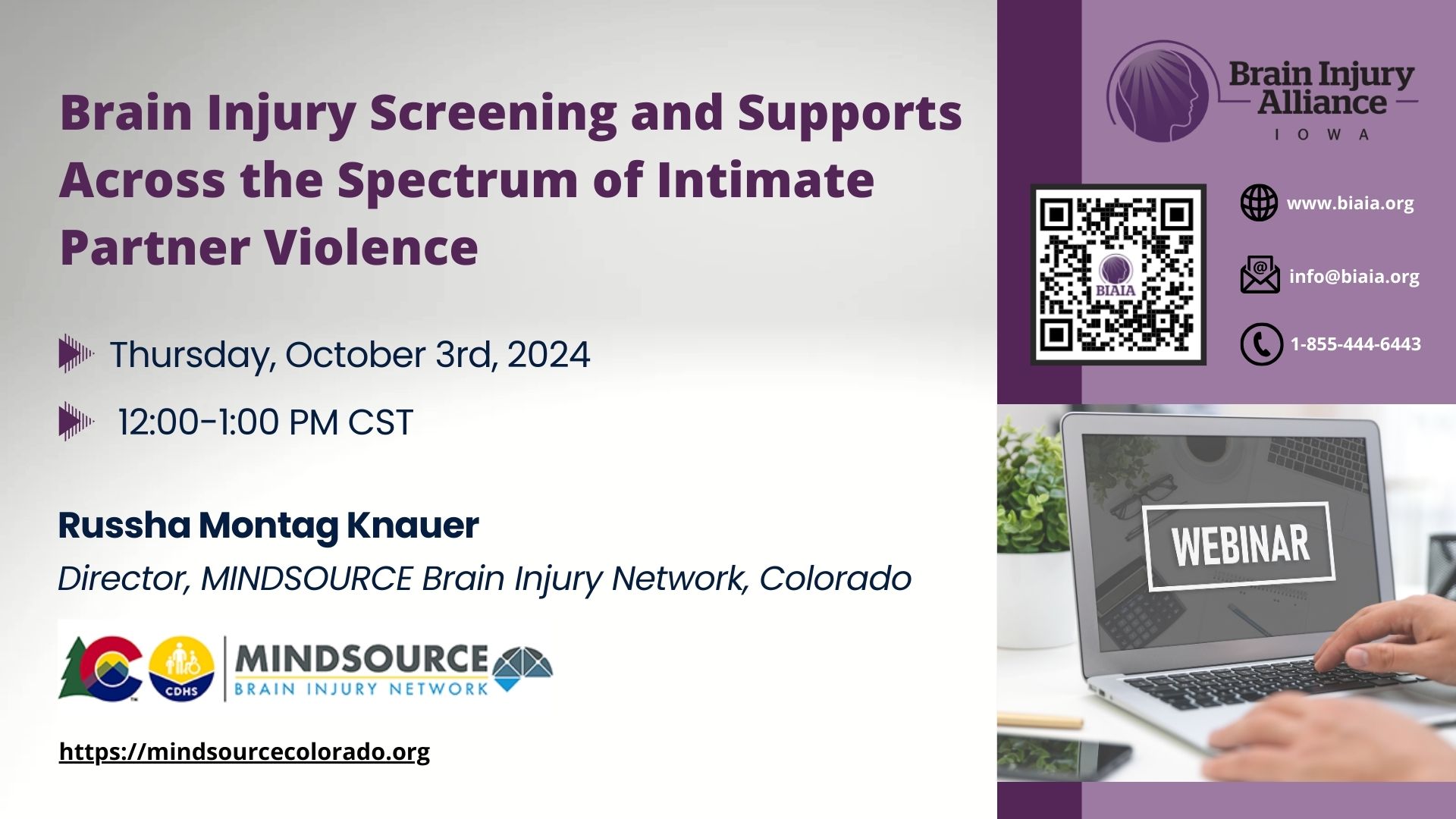 Brain Injury Screening and Supports Across the Spectrum of Intimate Partner Violence
